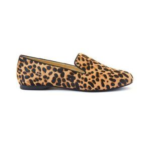 Birdies ~ The Sterling in Cheetah - 11 ~ Calf Hair ~ Comfortable Memory Foam